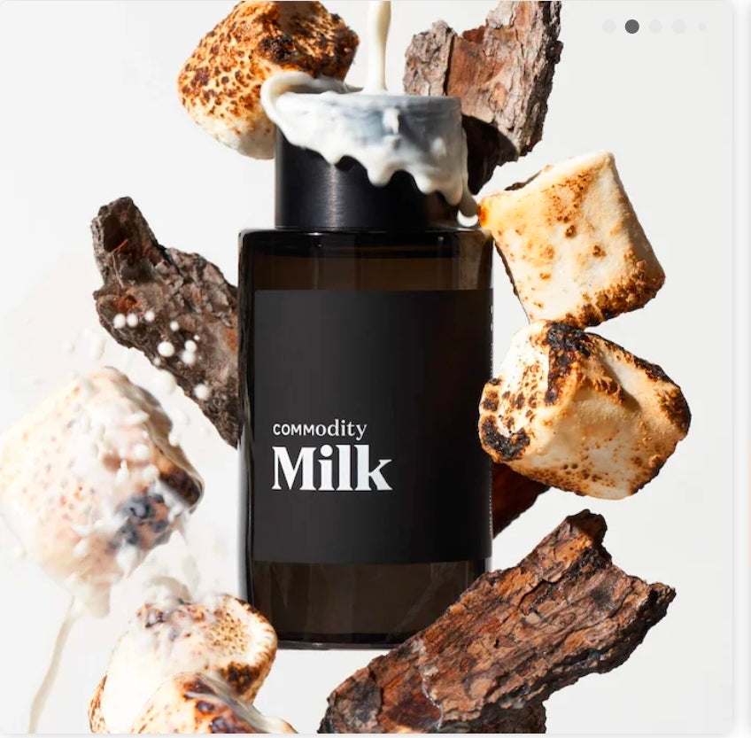 Commodity 
Milk Expressive Eau de Parfum with Marshmallow & Mahogany Wood  
🖤🖤