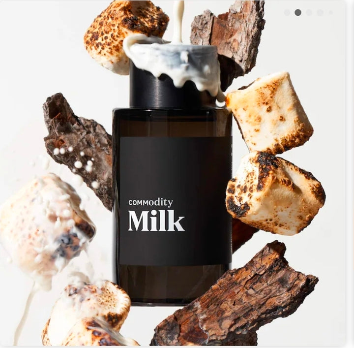 Commodity 
Milk Expressive Eau de Parfum with Marshmallow & Mahogany Wood  
🖤🖤