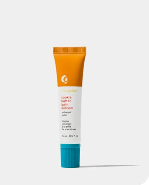Glossier 
Cookie Butter Balm Dotcom ❤️
