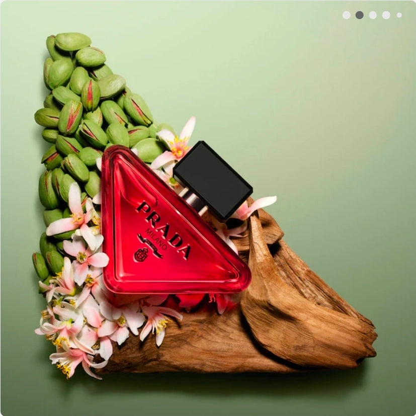 Prada       
Paradoxe Radical Essence Parfum with Sandalwood & Salted Pistachio     
🌸🌸