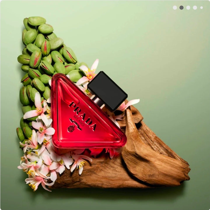 Prada       
Paradoxe Radical Essence Parfum with Sandalwood & Salted Pistachio     
🌸🌸