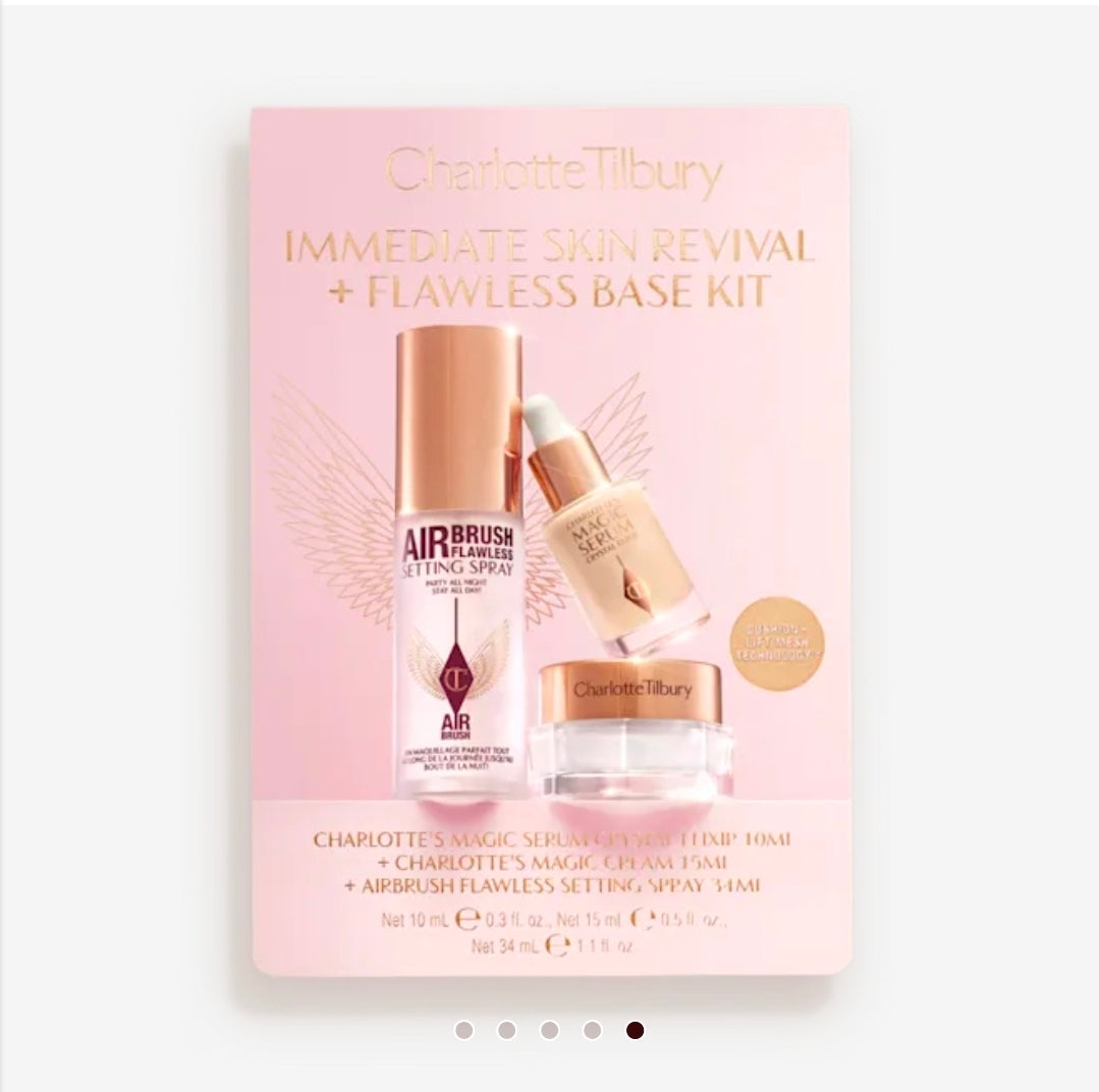 Charlotte Tilbury Immediate Skin Revival + Flawless Base Set ❤️