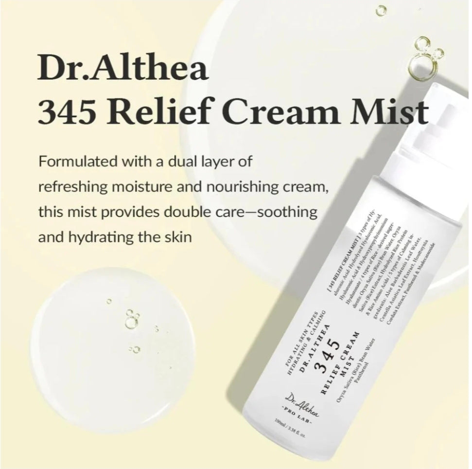 Dr.Althea
345 relief Mist 50 ml ♥️