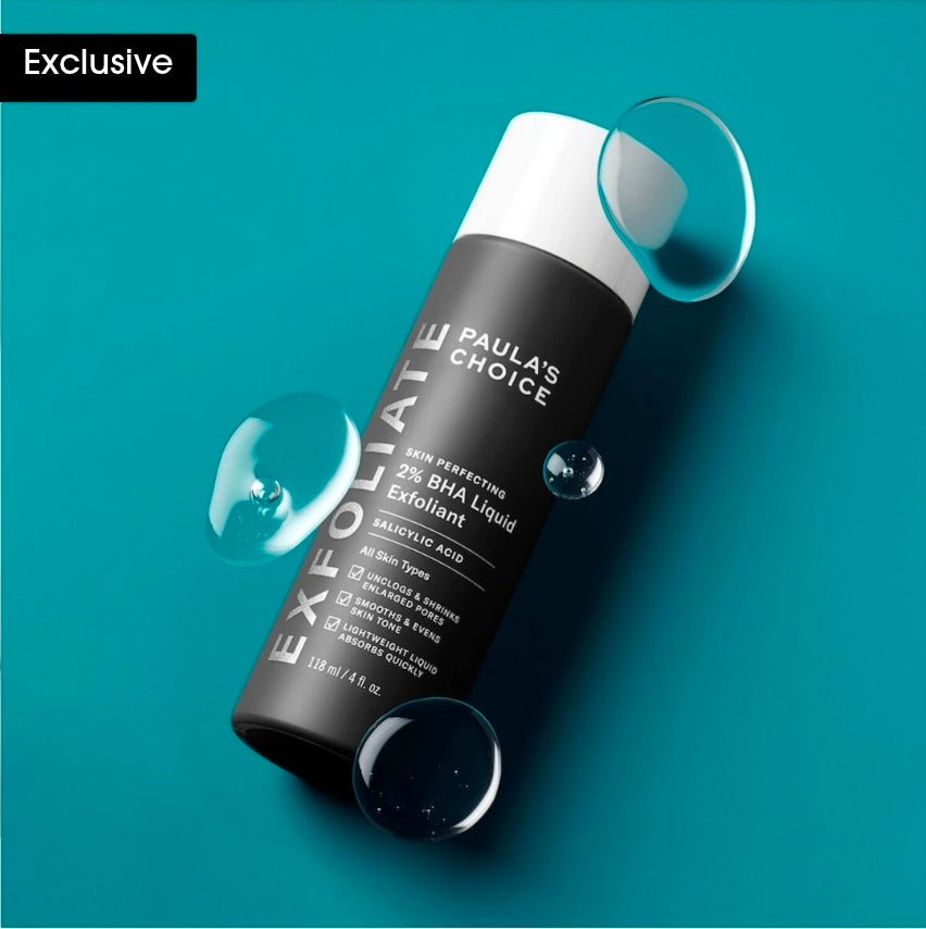 PAULA'S CHOICE
Skin Perfecting 2% BHA Liquid Exfoliant Toner