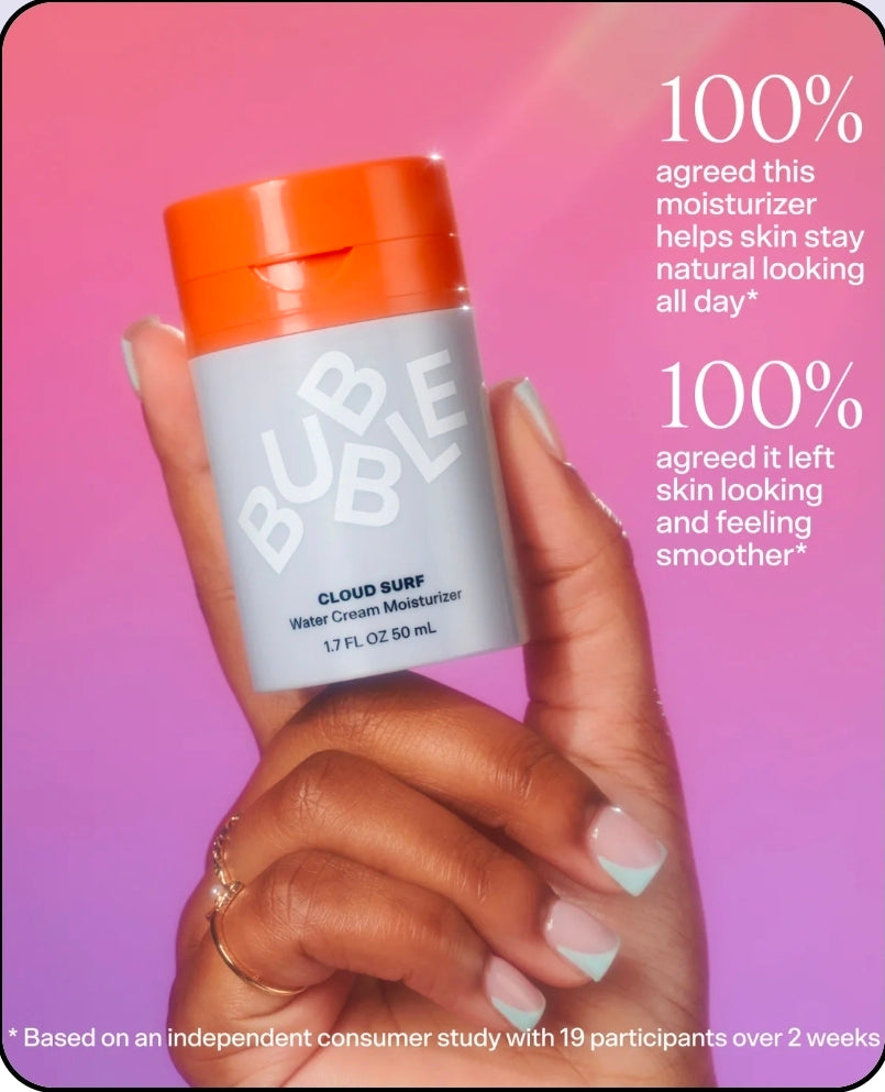 Bubble Cloud Surf
Water Cream Moisturizer ♥️