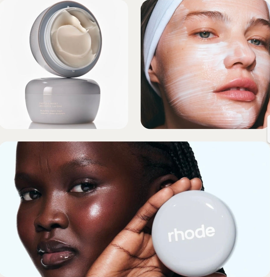 Rhode
caffeine reset
Sculpting cream mask❤️