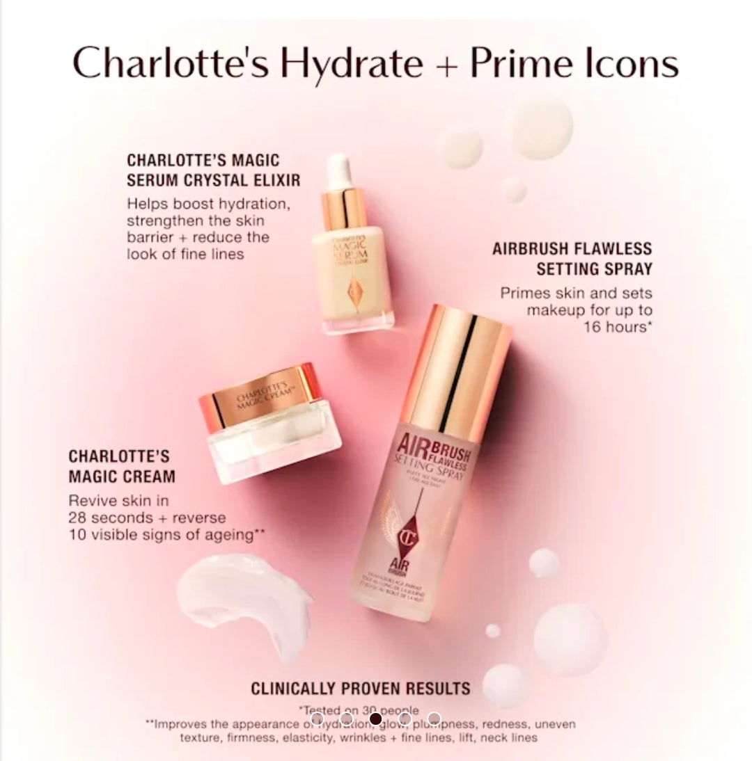 Charlotte Tilbury Immediate Skin Revival + Flawless Base Set ❤️