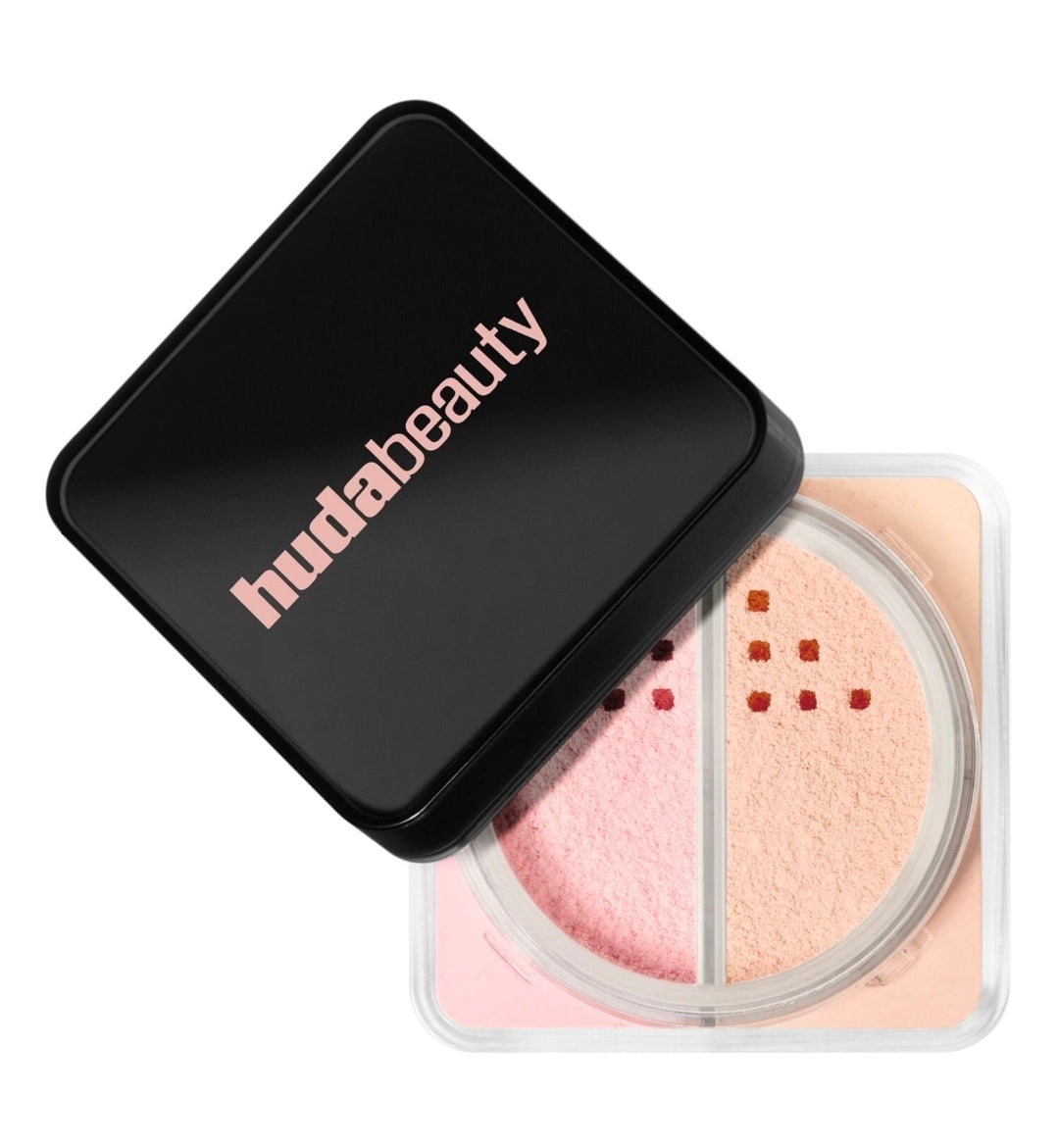 HUDA BEAUTY 
Easy Bake Duo Loose Powder Cherry Peach 🩷