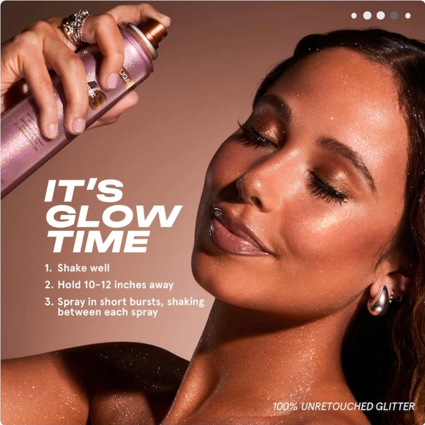 ONE/SIZE
On 'Til Dawn Waterproof Glitter Setting Spray - Brown Sugar 🤎