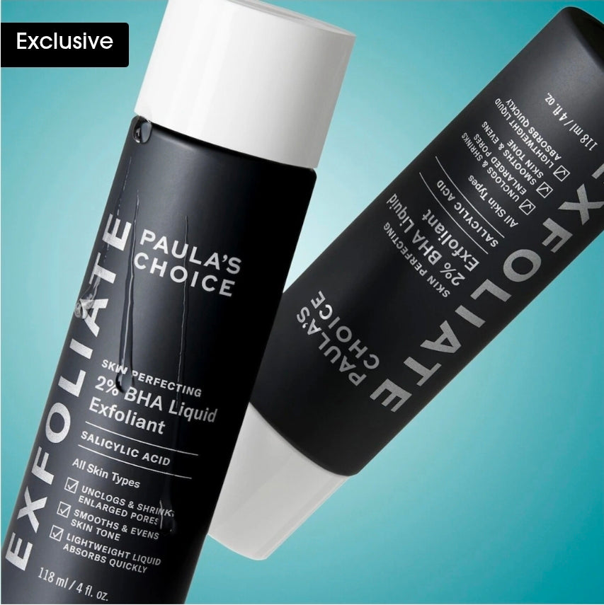 PAULA'S CHOICE
Skin Perfecting 2% BHA Liquid Exfoliant Toner