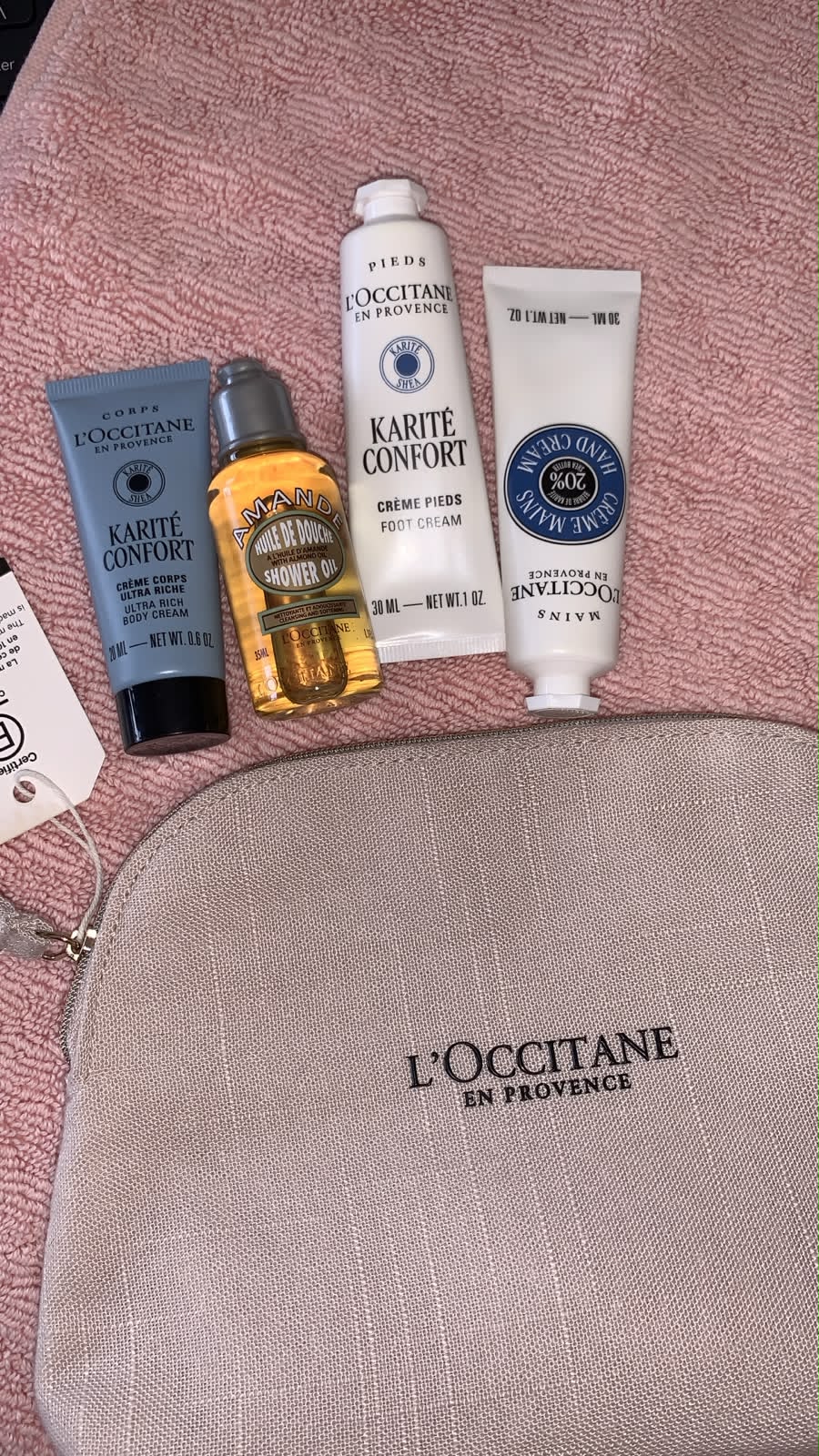 L’Occitane    
Travel mini set 🩷