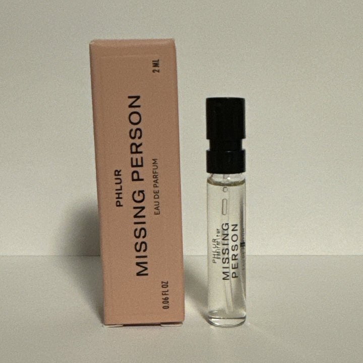 Phlur      
MISSING PERSON Eau De Parfum     
🤍🤍