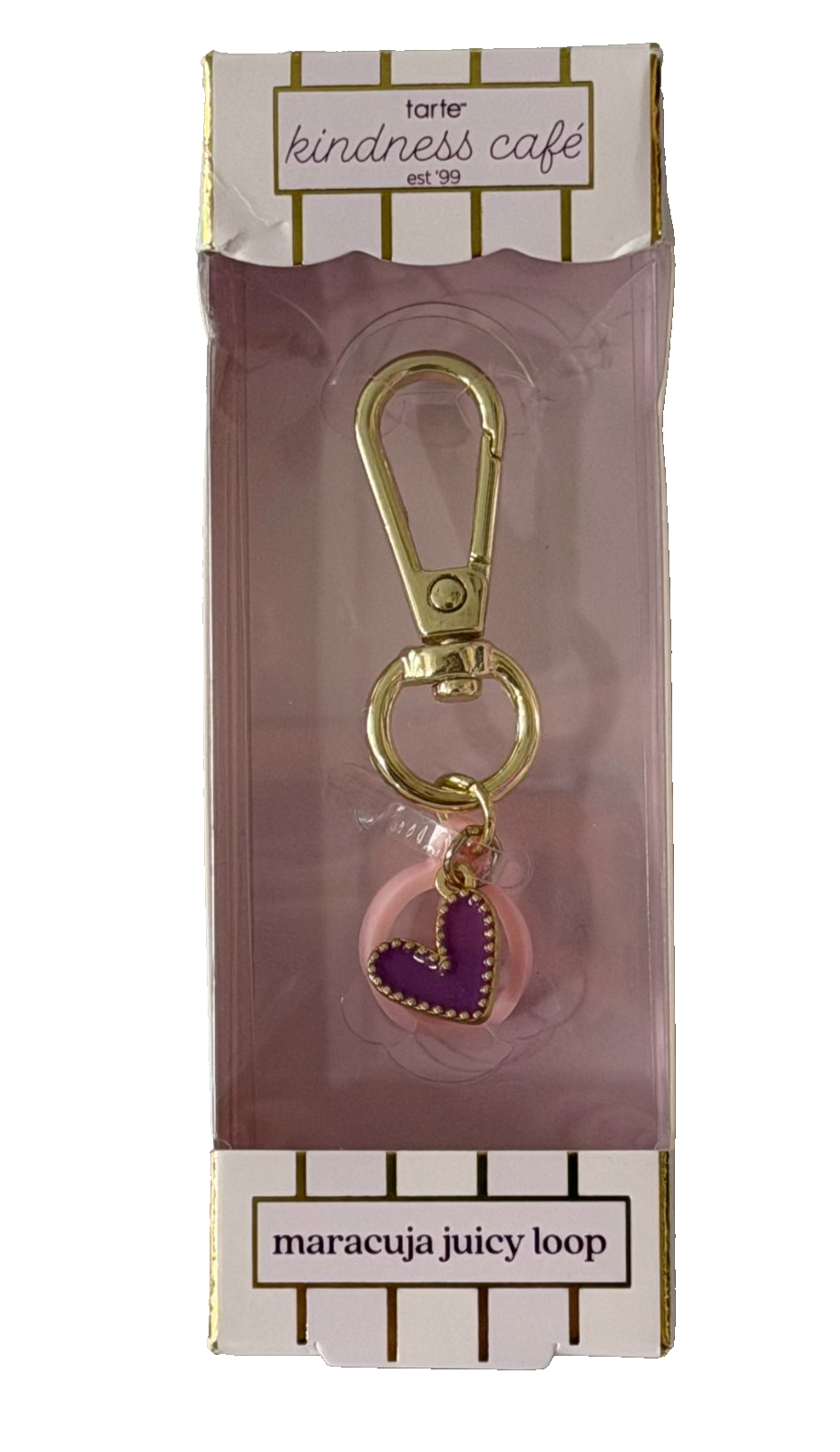Tarte Heart Keychain