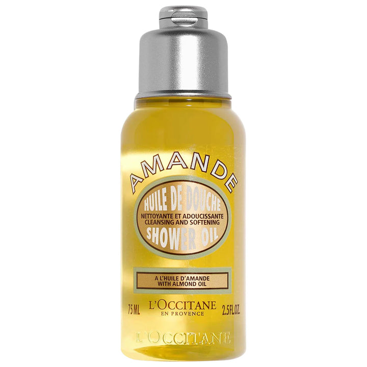 L'Occitane   
Cleansing And Softening Shower Bath Oil With Almond Oil Mini ♥️