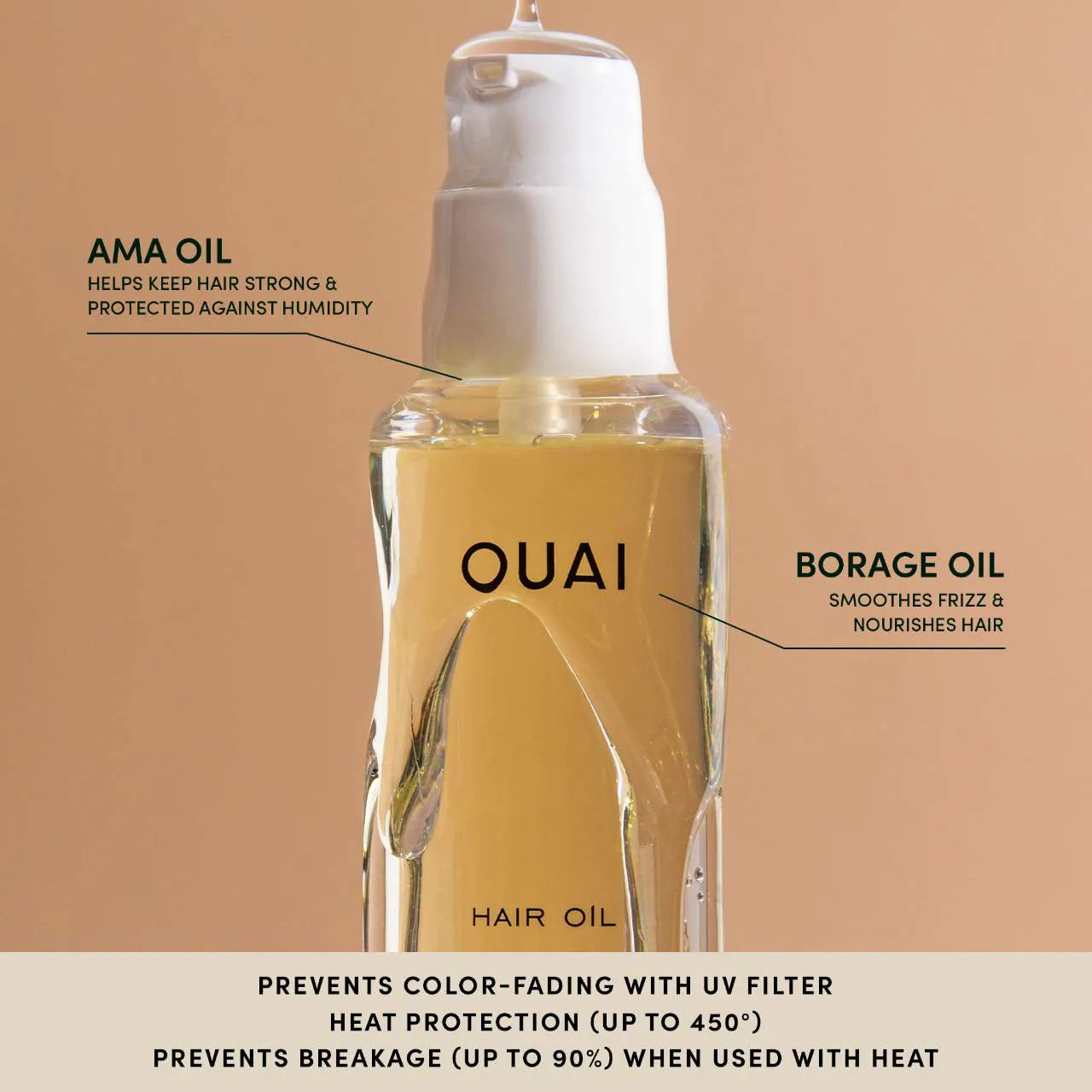 OUAI       
Capillaire Hair Oil 🤍