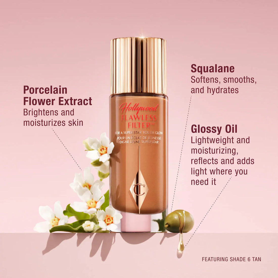 Charlotte Tilbury  Hollywood Flawless Filter Foundation 30 ml❤️