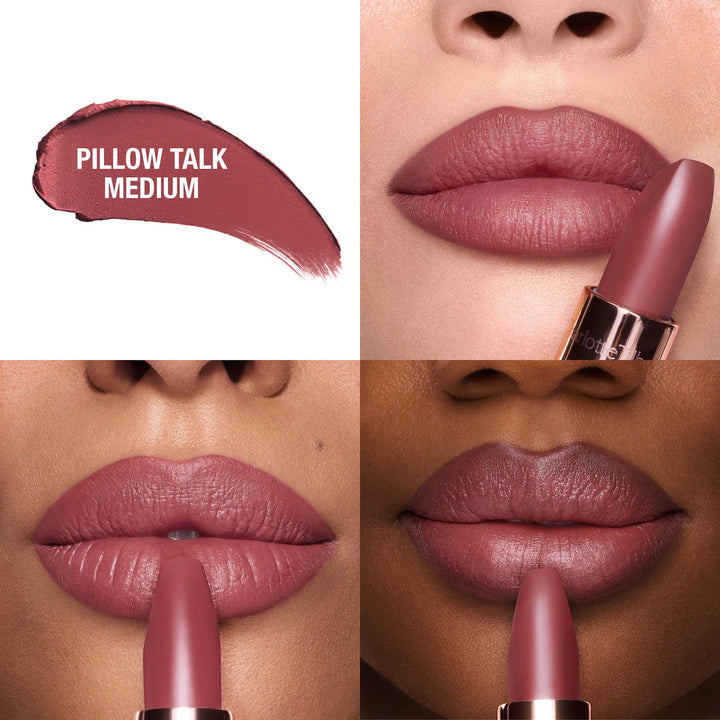 Charlotte Tilbury     
Matte Revolution Hydrating Lipstick - Pillow Talk Medium 🩷