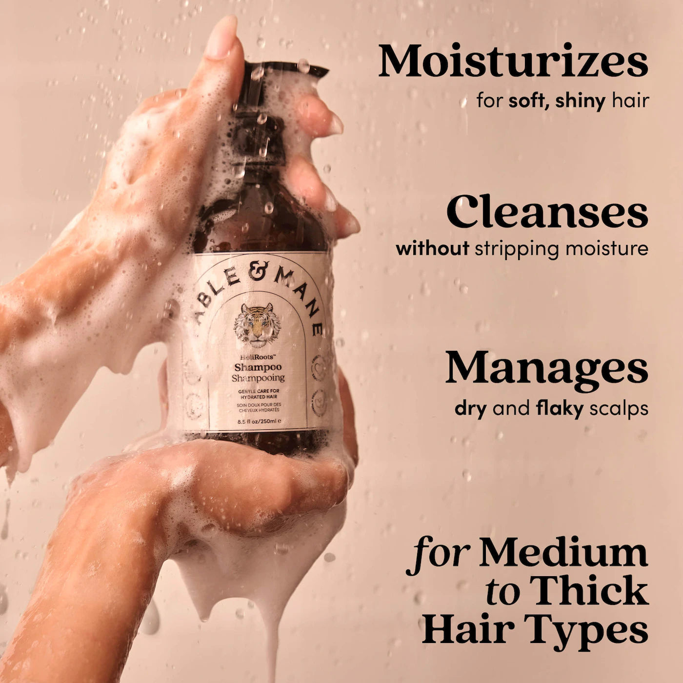 Fable & Mane  
Hydrating Shampoo for Thick, Dry, Damaged Hair ♥️