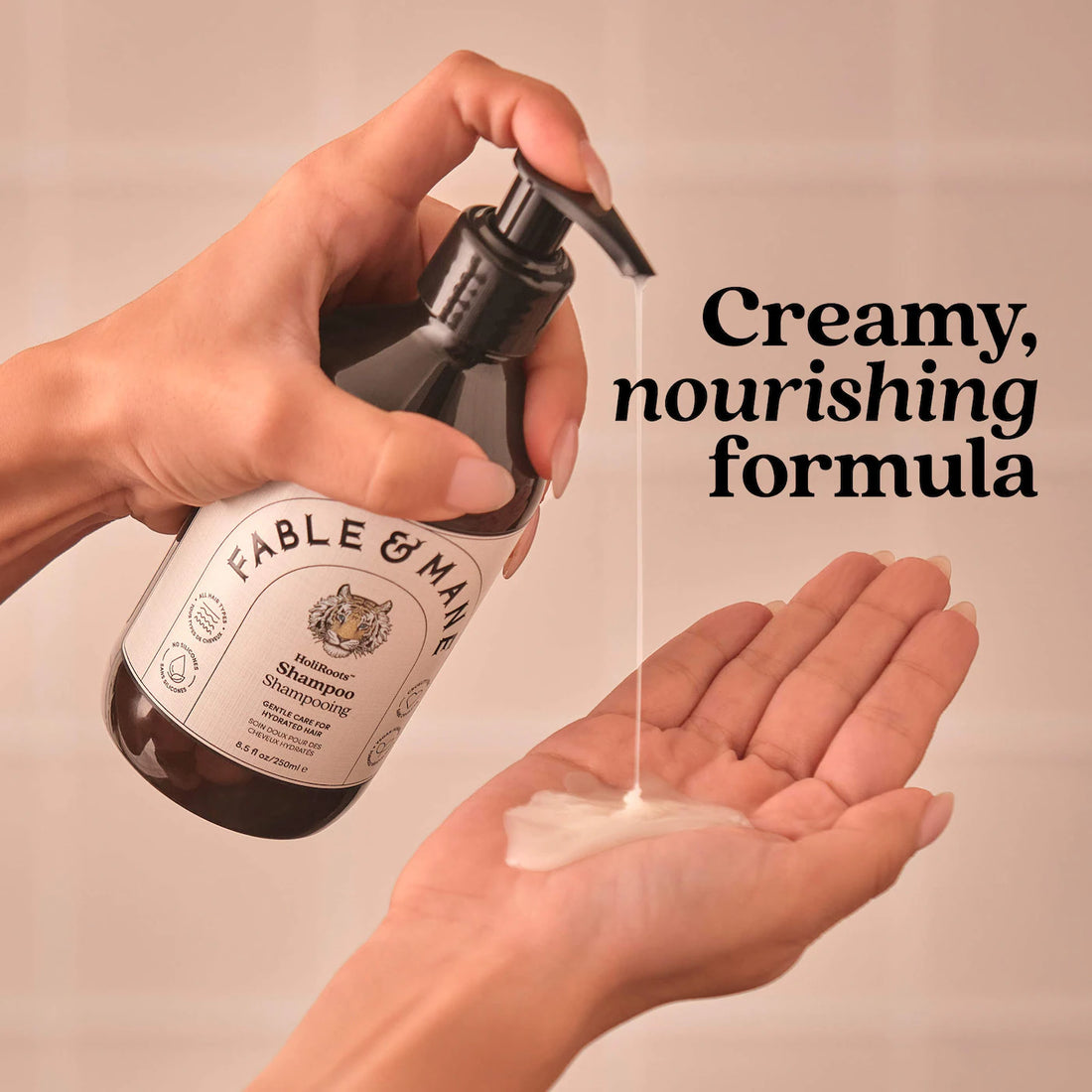 Fable & Mane  
Hydrating Shampoo for Thick, Dry, Damaged Hair ♥️