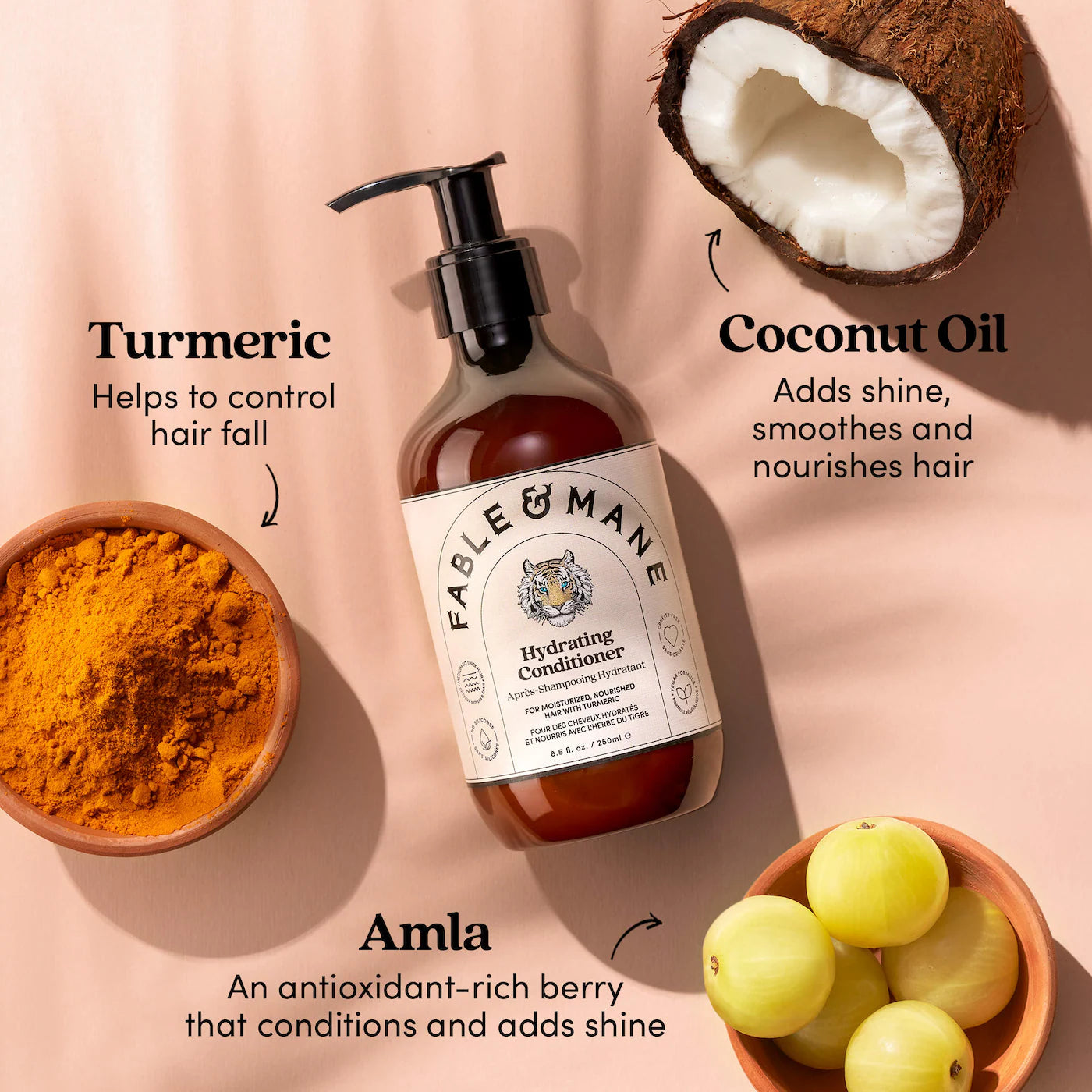Fable & Mane  
Hydrating Conditioner for Thick, Dry, Damaged Hair ♥️