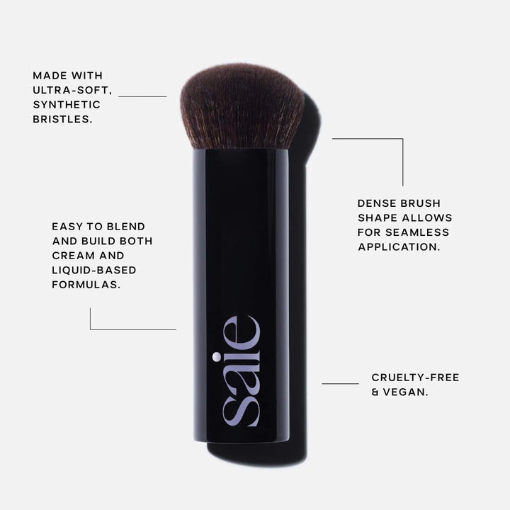 Saie      
The Big Brush For Buffing Foundation 🖤