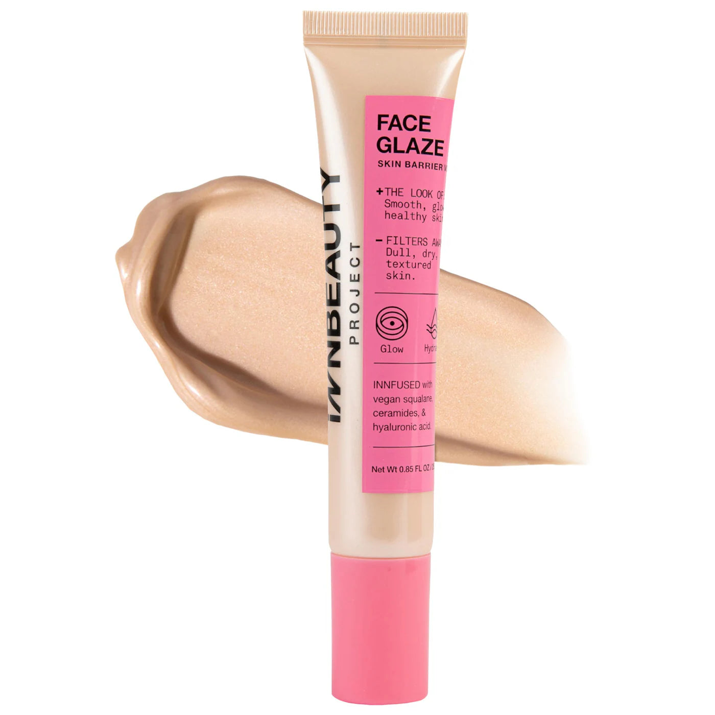 INNBEAUTY PROJECT
Face Glaze Skin Barrier Protect & Glow Moisturizer & Highlighter ♥️