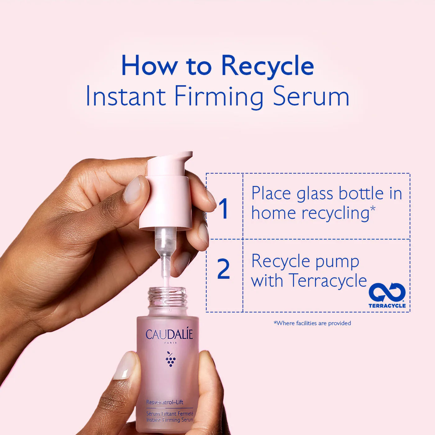 Caudalie       
Resveratrol Lift Instant Firming Refillable Retinol Alternative Serum 🩷