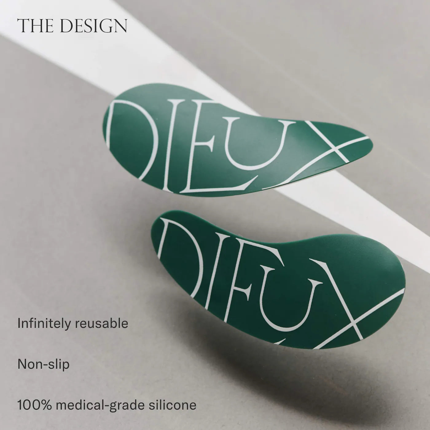 Dieux     
Forever Eye Mask Reusable 100% Silicone Patches 💚