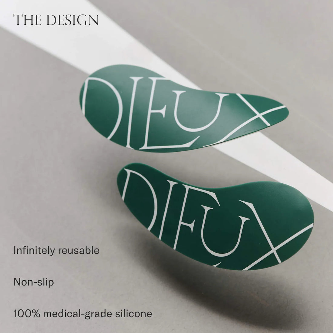 Dieux     
Forever Eye Mask Reusable 100% Silicone Patches 💚