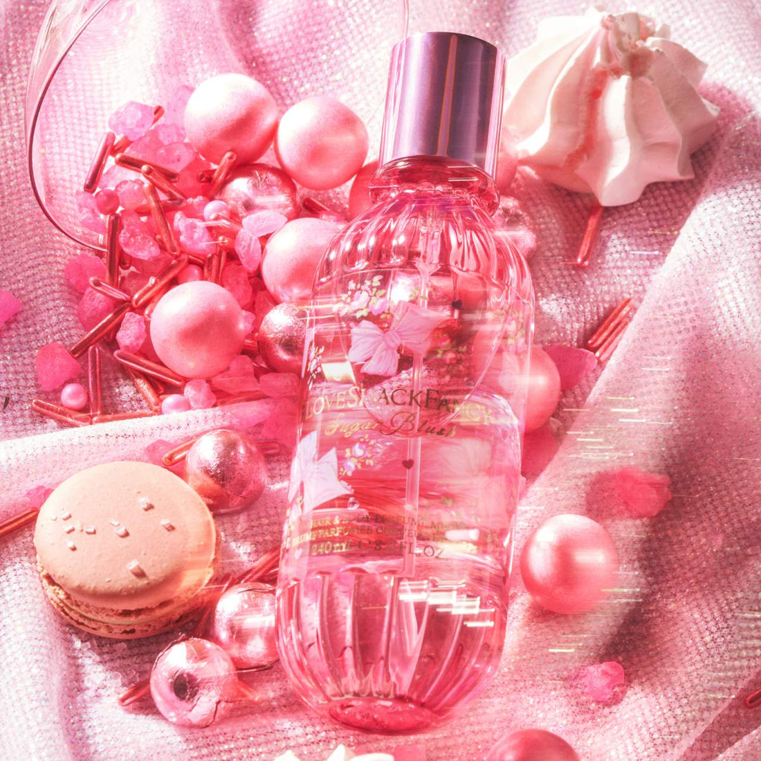 LoveShackFancy       
Sugar Blush Hair & Body Perfume Mist with Vanilla & Passion Fruit     
🌸🌸