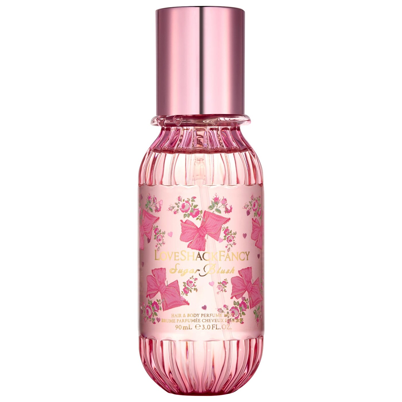 LoveShackFancy       
Sugar Blush Hair & Body Perfume Mist with Vanilla & Passion Fruit     
🌸🌸