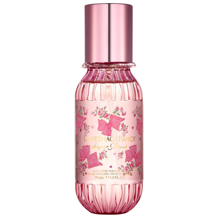 LoveShackFancy       
Sugar Blush Hair & Body Perfume Mist with Vanilla & Passion Fruit     
🌸🌸