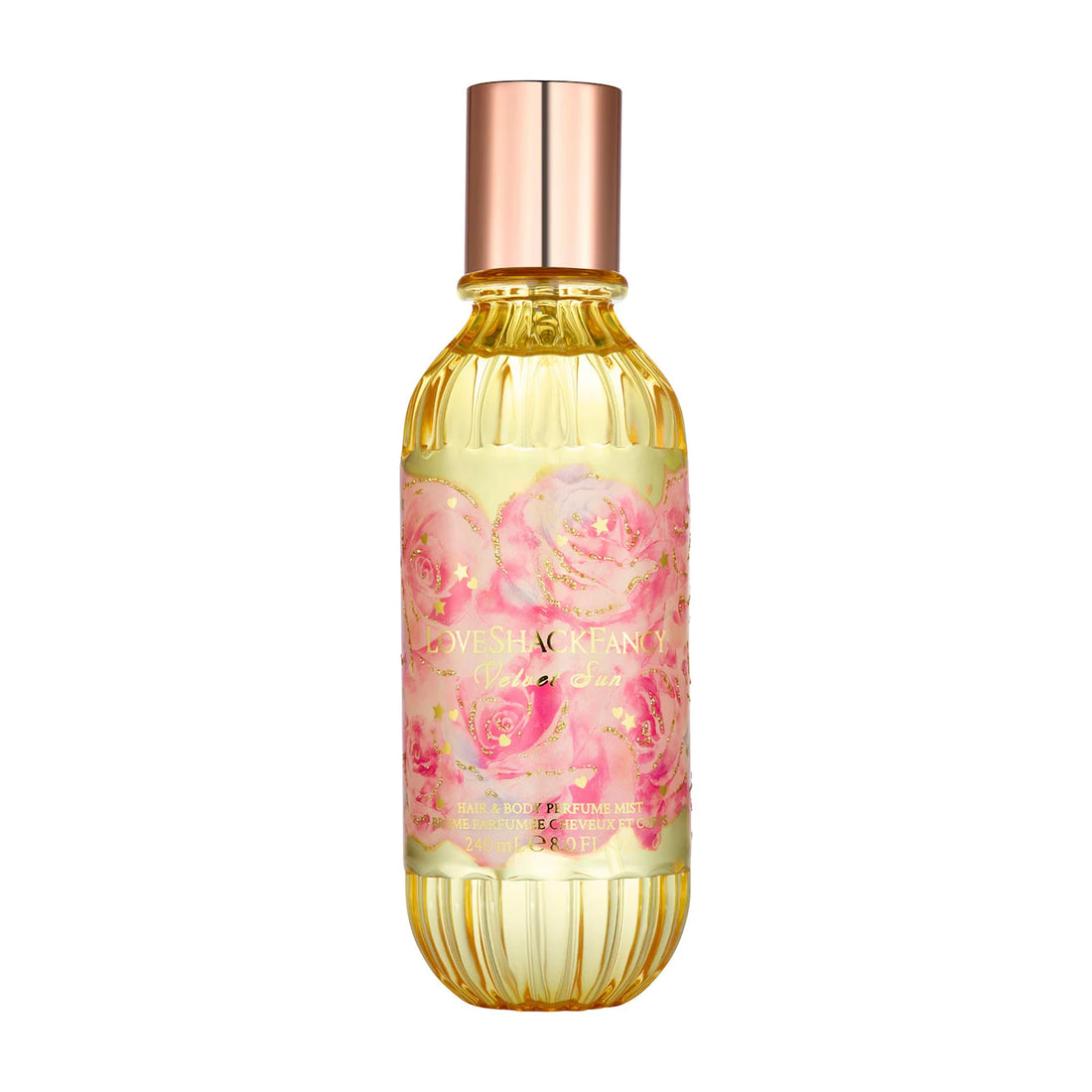 LoveShackFancy       
Velvet Sun Hair & Body Perfume Mist with Coconut Water     
💛💛