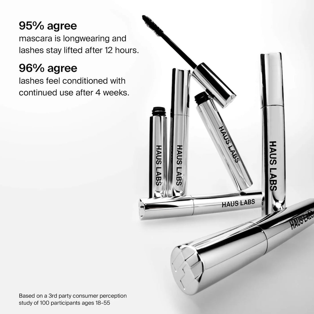 HAUS LABS     
Structural Volumizing and Lengthening Mascara 🖤