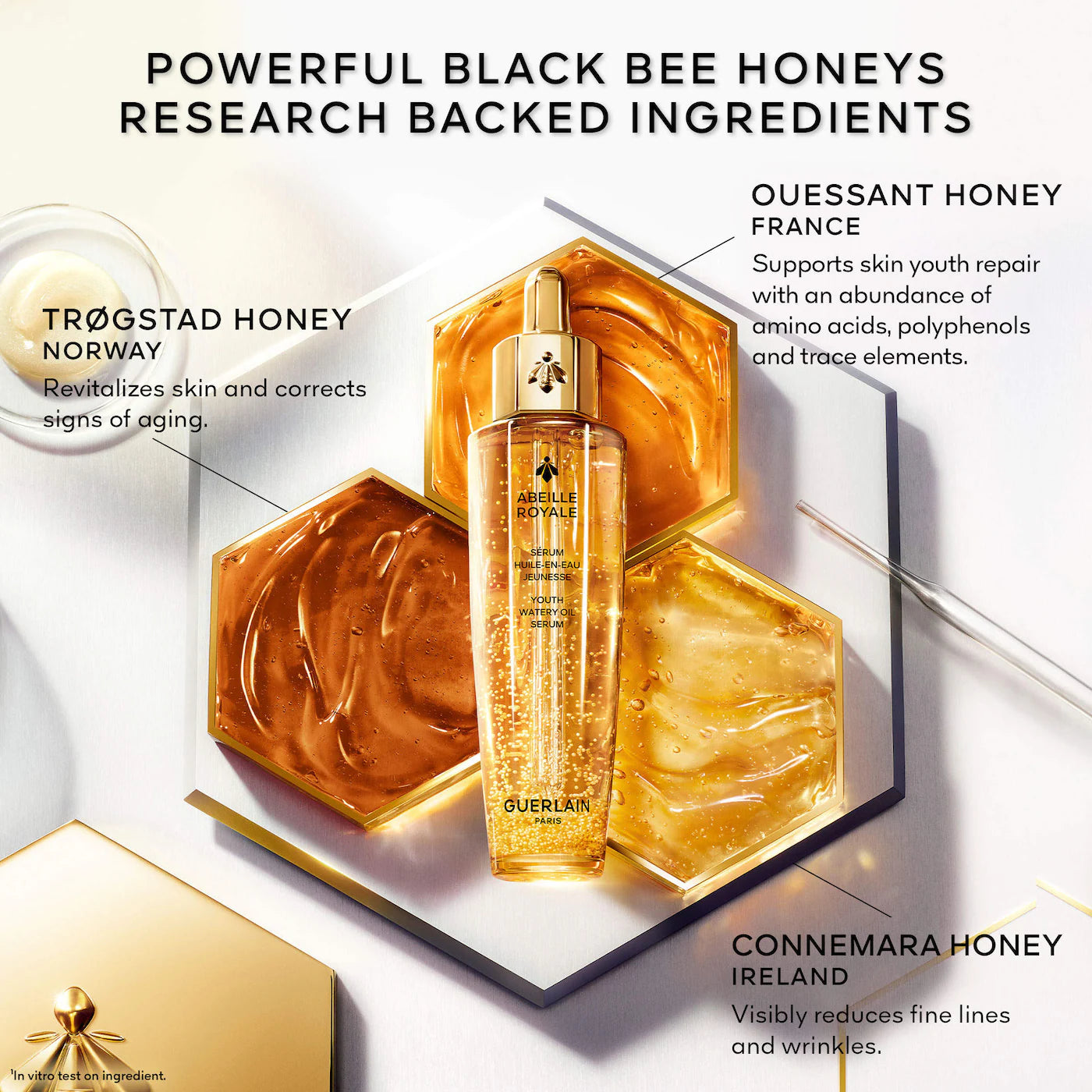 GUERLAIN     
Abeille Royale Youth Watery Oil Serum     
💛💛