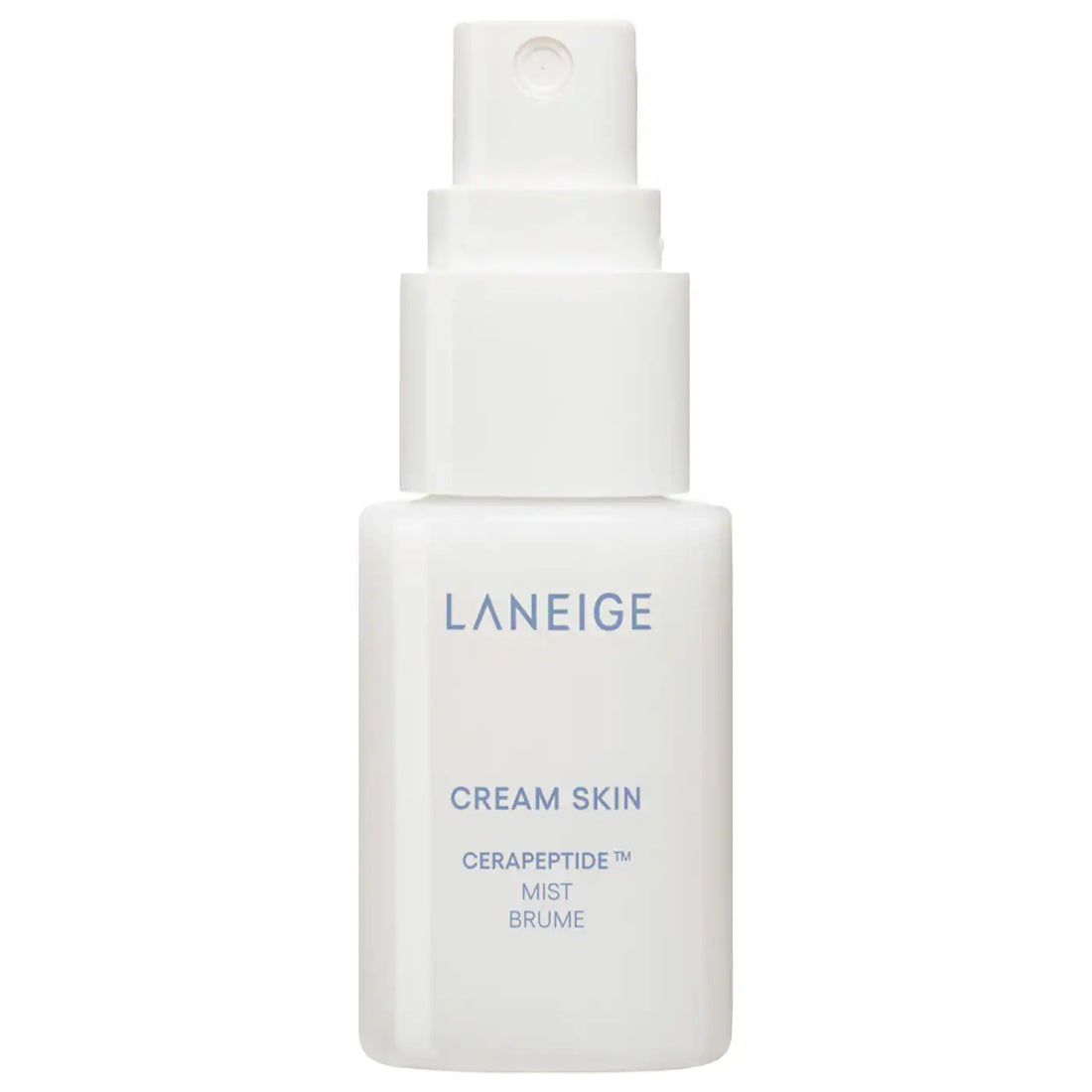 LANEIGE     
Mini Cream Skin Milky Toner Mist with Ceramides & Peptides for Nourishing Hydration 🤍