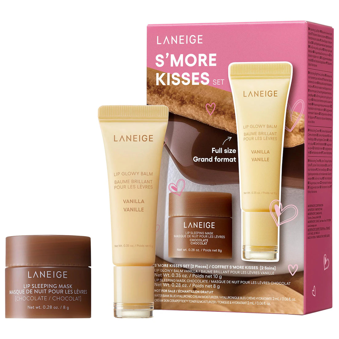 Laneige (S'more Kisses set)