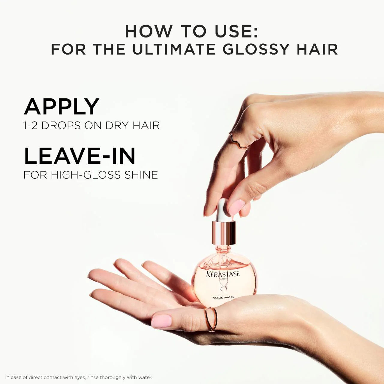 Kérastase     
Gloss Absolu Glaze Drops Anti-Frizz Hair Oil 🤍
