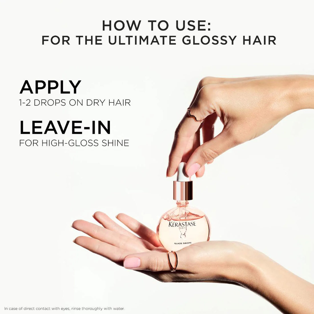 Kérastase     
Gloss Absolu Glaze Drops Anti-Frizz Hair Oil 🤍