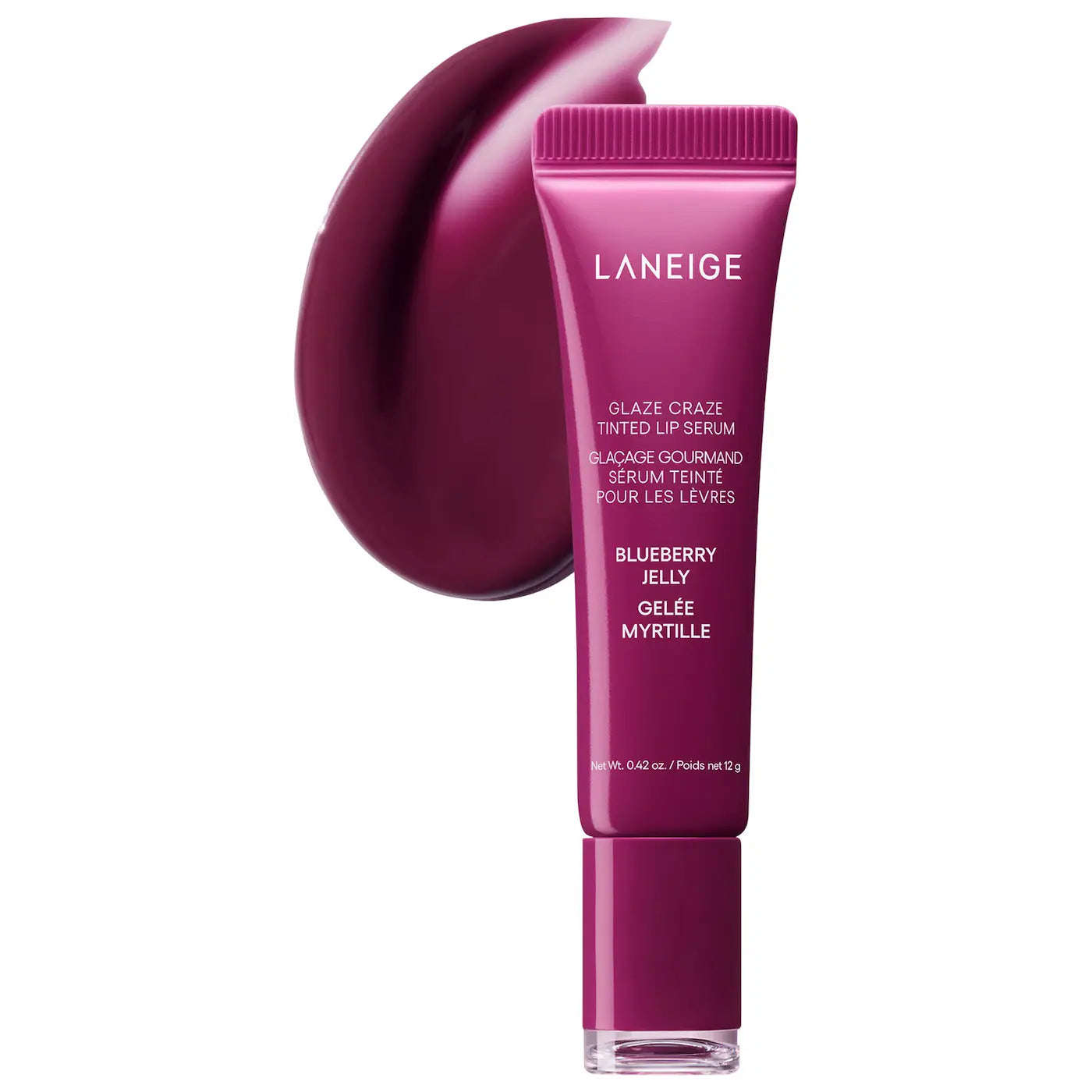 Laneige Blueberry Jelly - Vibrant Purple Glaze Craze Tinted Polypeptide Lip Serum Treatment ♥️