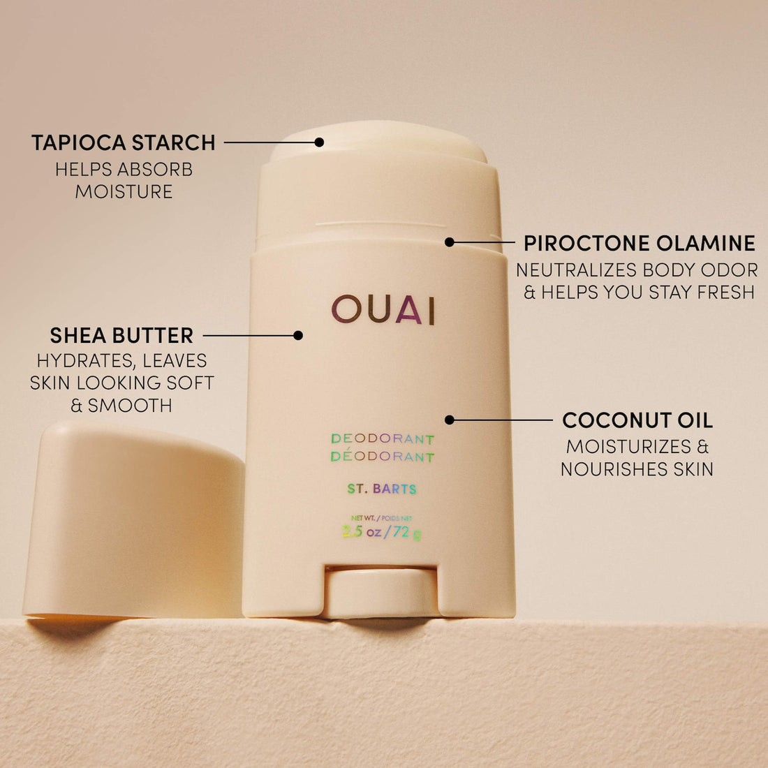 OUAI
Deodrant - St. Barts 🤍