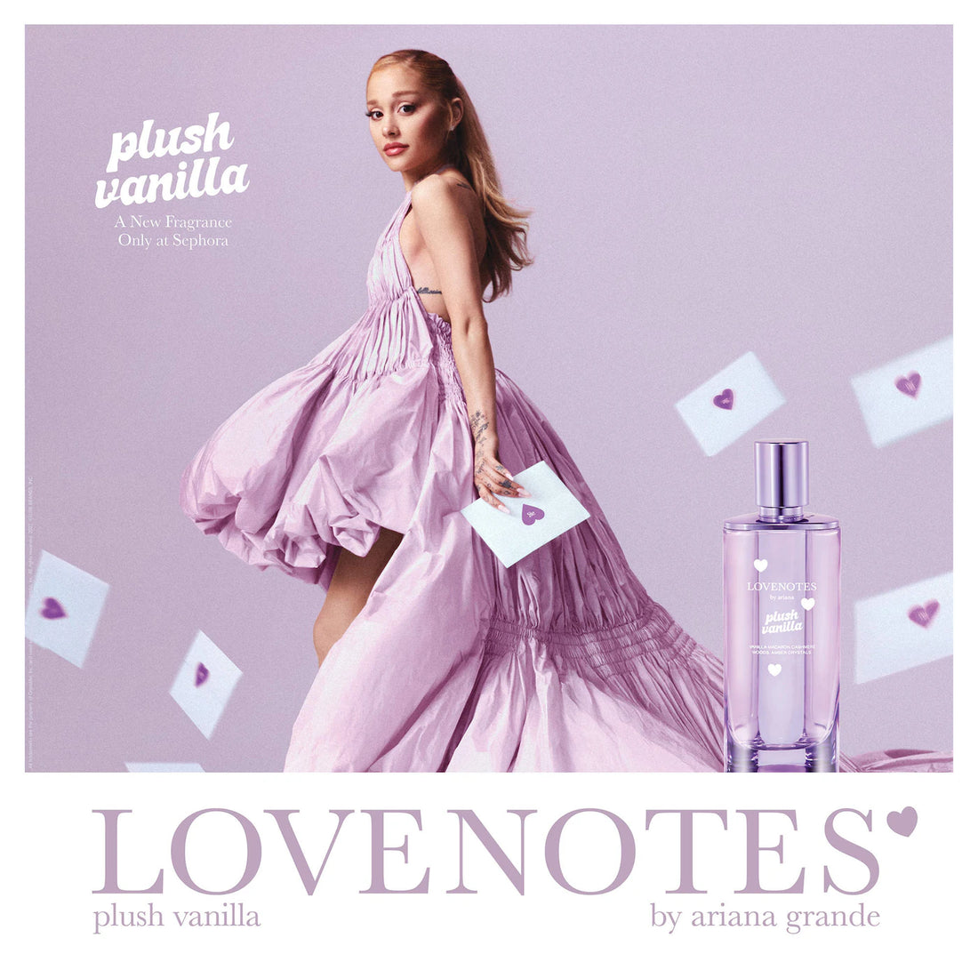 Ariana Grande     
LOVENOTES Plush Vanilla Eau de Parfum           
💜💜
