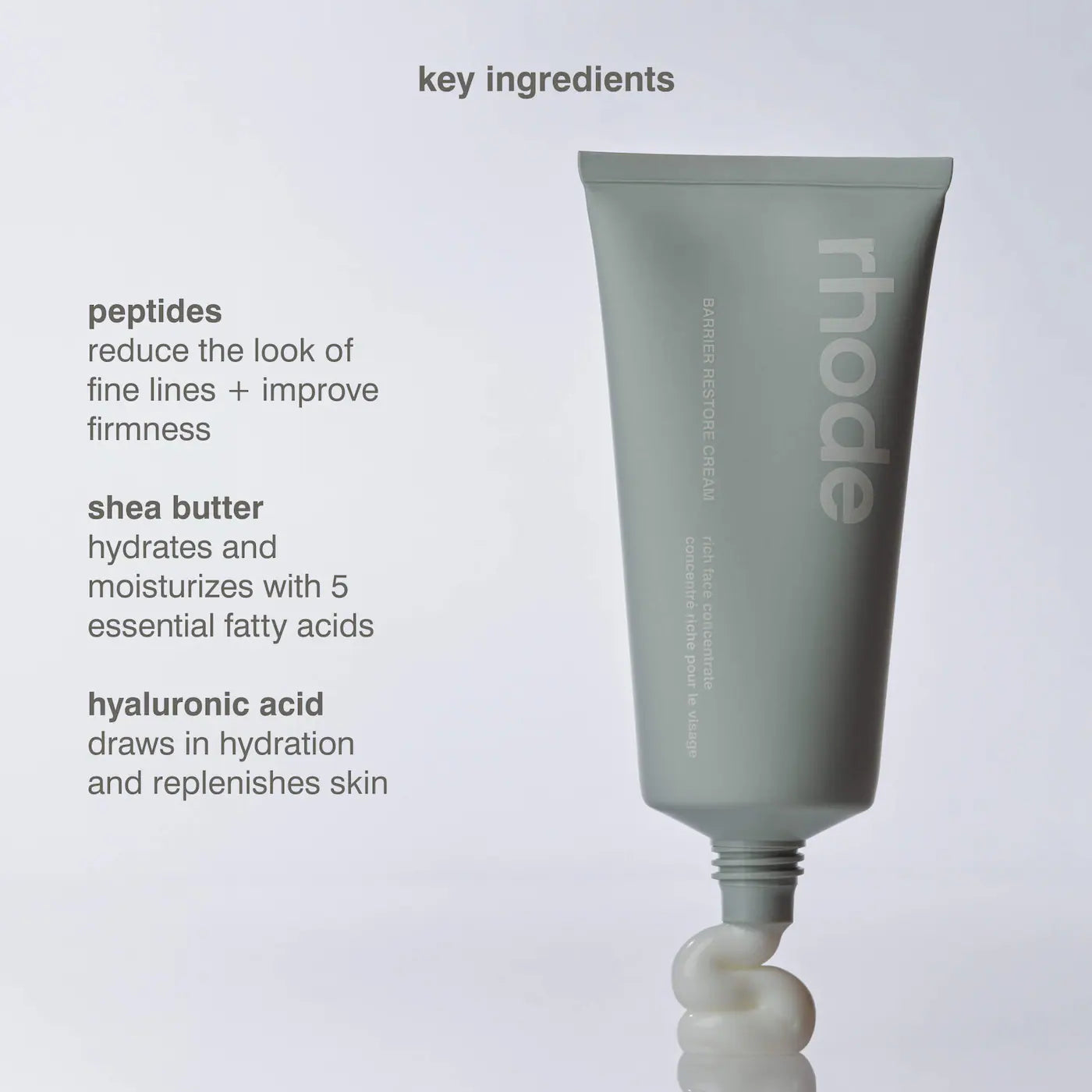 Rhode     
Barrier Restore Cream 🩶