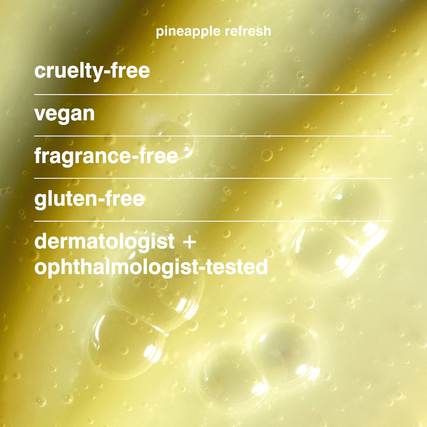 Rhode     
Mini Pineapple Refresh PGA Daily Cleanser 💛