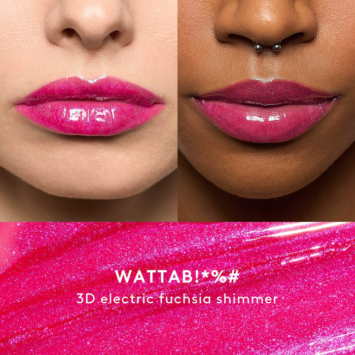 Fenty Beauty Gloss Bomb Lip Luminizer - Wattabrat electric fuchsia shimmer ❤️