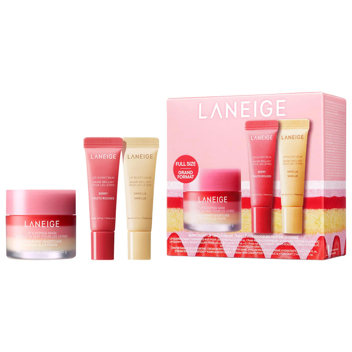 LANEIGE Berry Sweet Lip Treatment Minis Trio Set ♥️