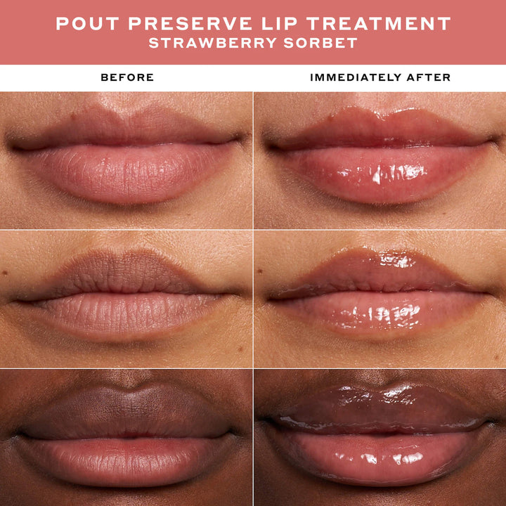 OLEHENRIKSEN     
Strawberry Sorbet Pout Preserve Peptide Lip Balm ♥️✔️