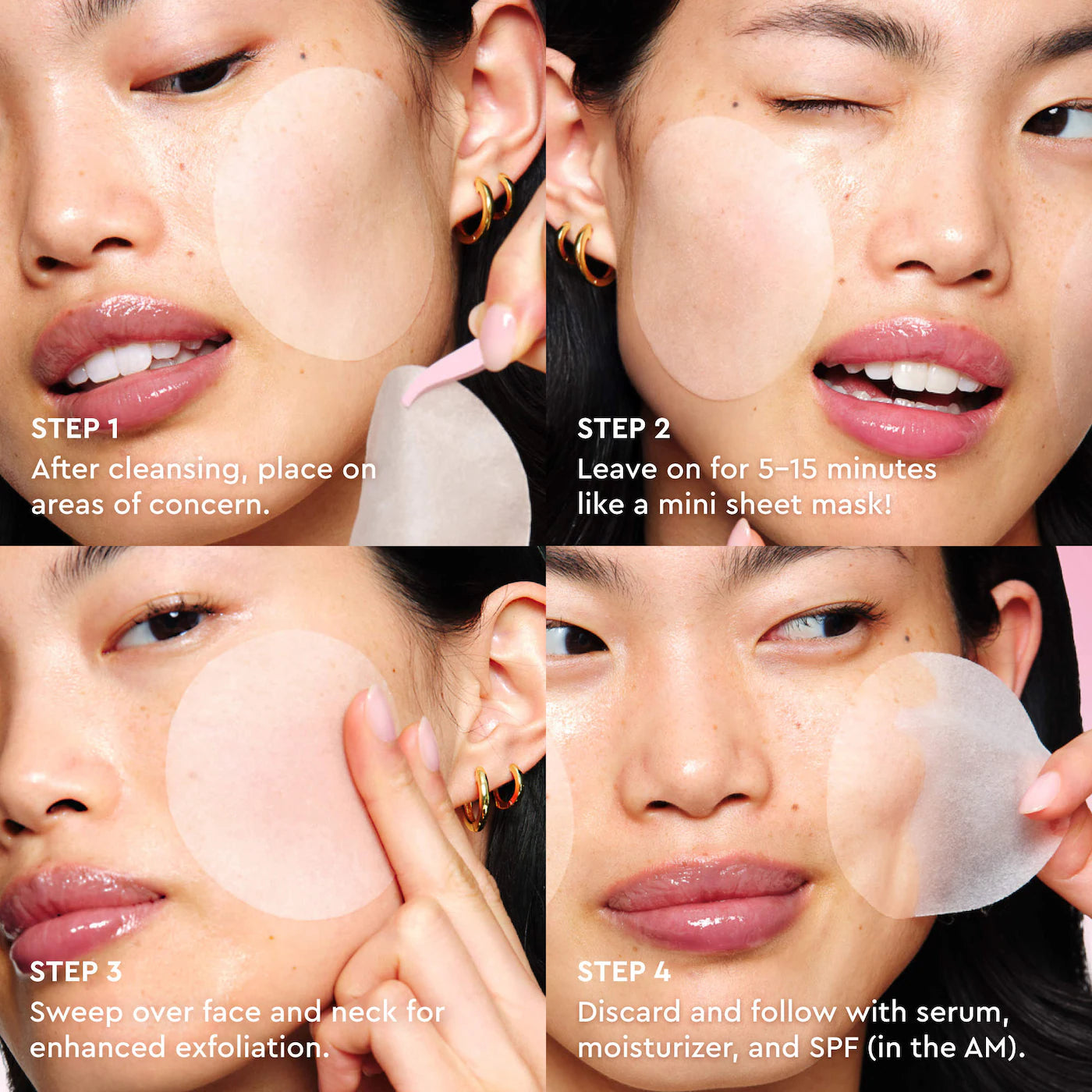 Glow Recipe  LHA + AHA Korean Watermelon Toner Pads for Hydration and Gentle Exfoliation ♥️