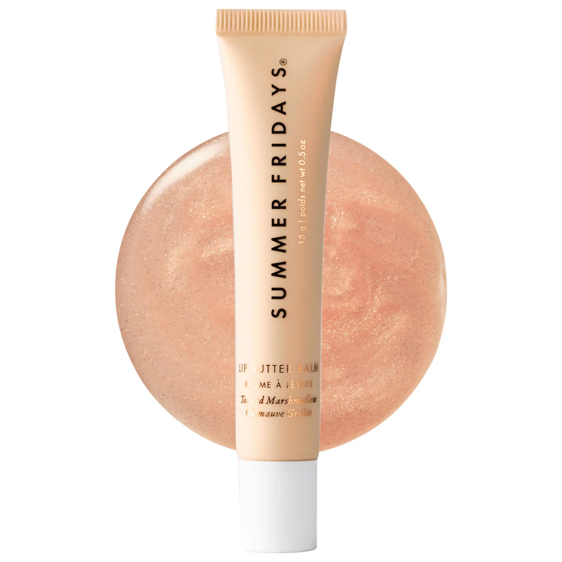 Summer Fridays       
Marshmallow Lip Butter Balm Treatment for Hydration + Nourishing Shine ❤️