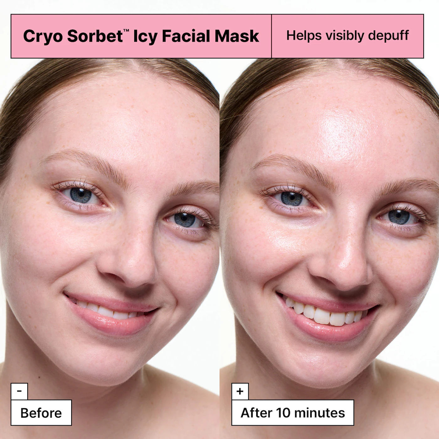 Dr. Jart+       
Cryo Sorbet Icy Facial Mask to Visibly Depuff💕
